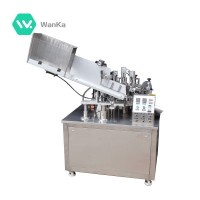 Automatic plastic soft tube filling sealing machine factory price  50ml 10ml