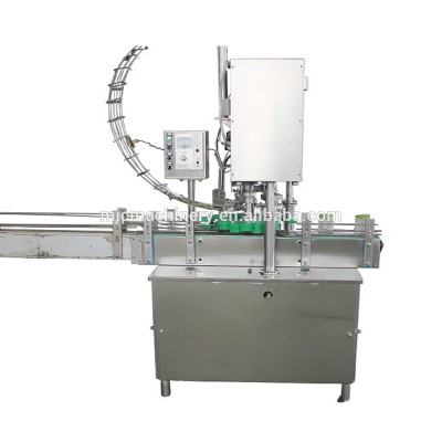 Food grade plastic jar bottle cap sealing machine